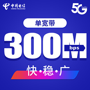 300Mbps纯宽带