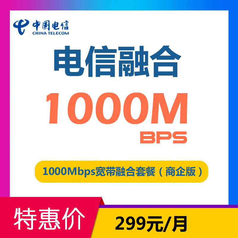 1000Mbps宽带融合（商务版）